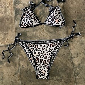 Leopard swimsuit bikini